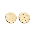 Brinco Bolacha Ouro