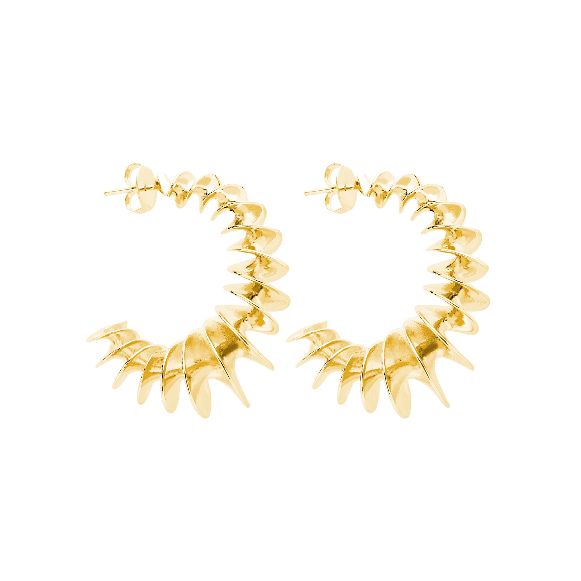 Brinco Argola Laranja Ouro