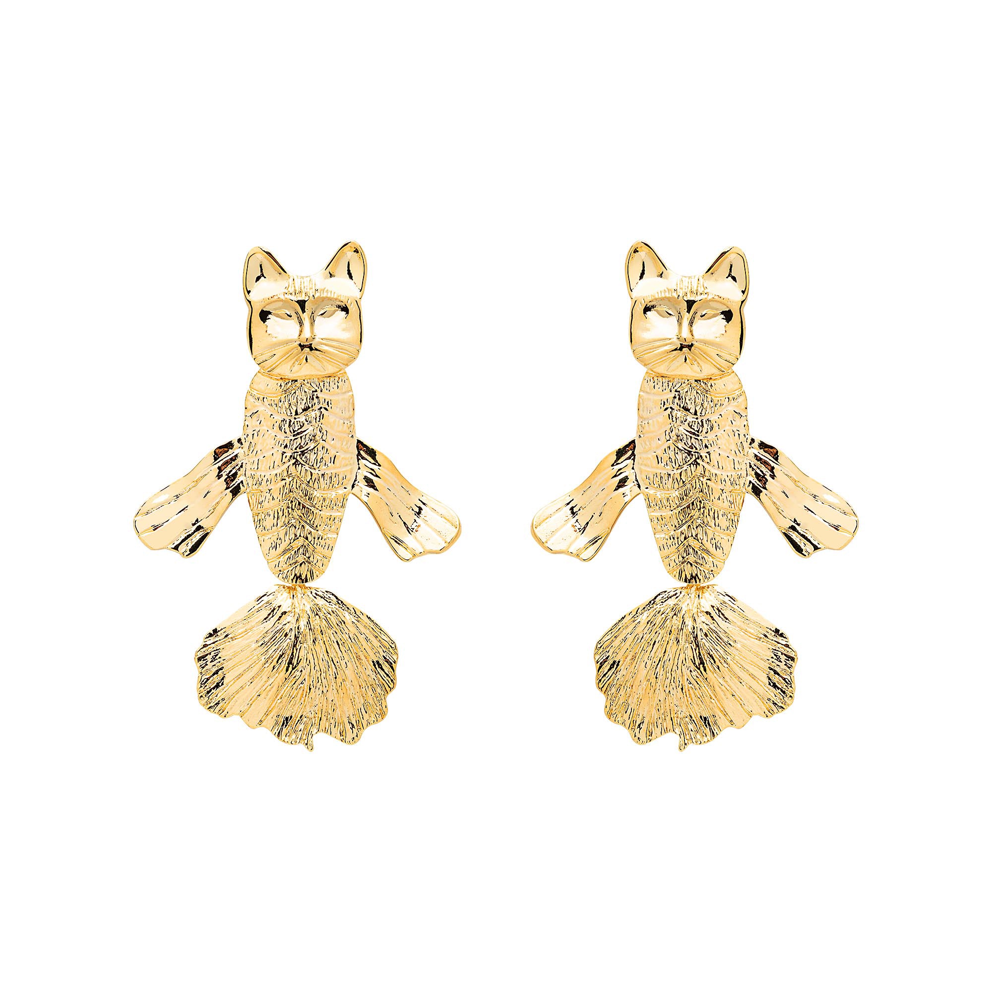 Brinco Mia Gata Ouro