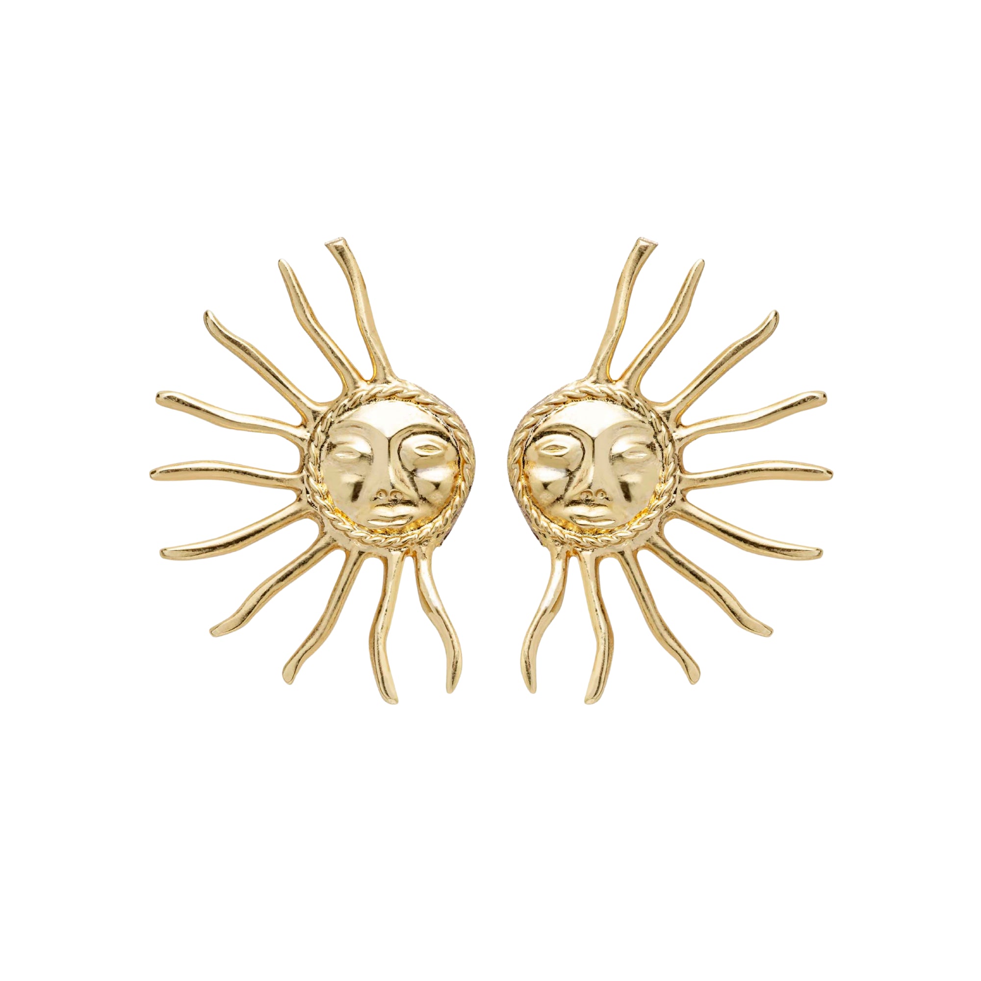 Brinco Sol Ouro