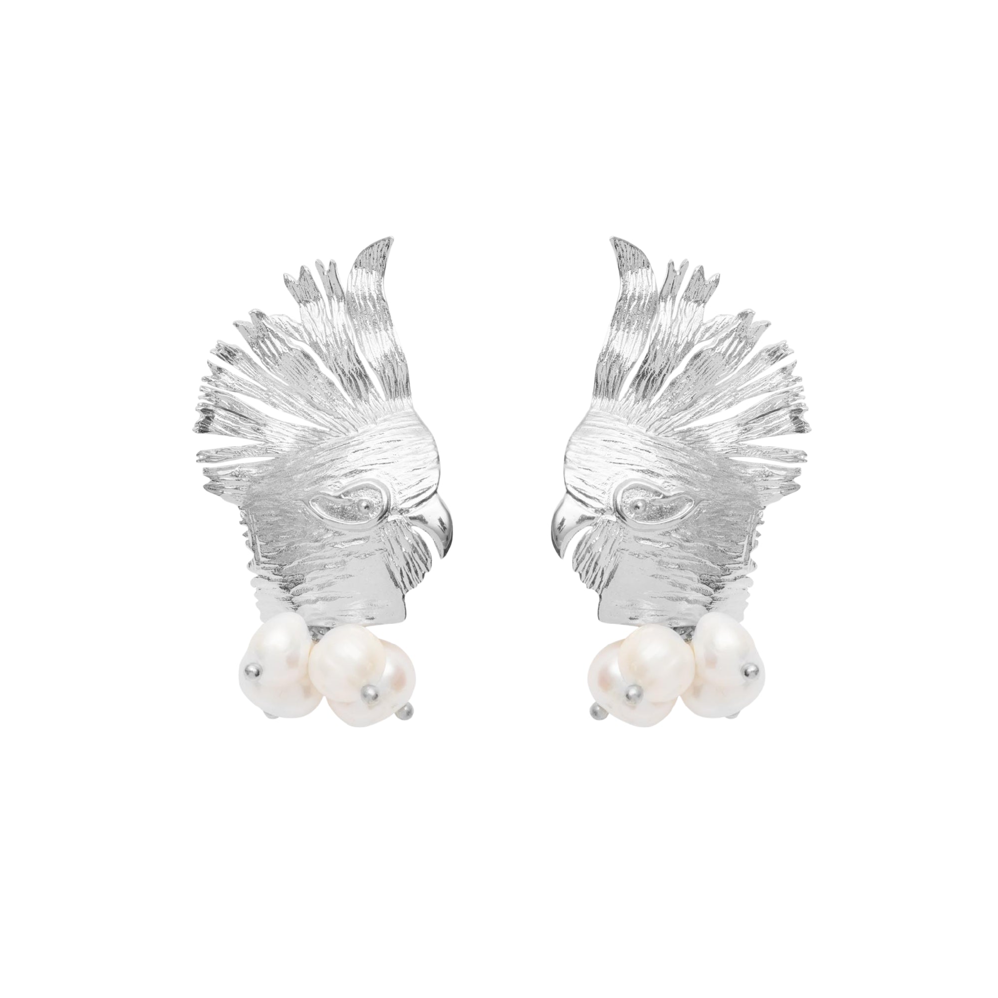 Brinco Cacatua Suzi Prata