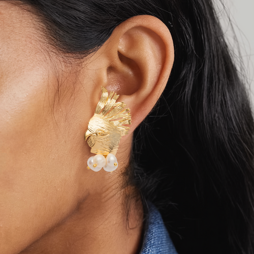 Brinco Cacatua Suzi Ouro