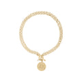 Colar Corrente Medalha Triana Ouro