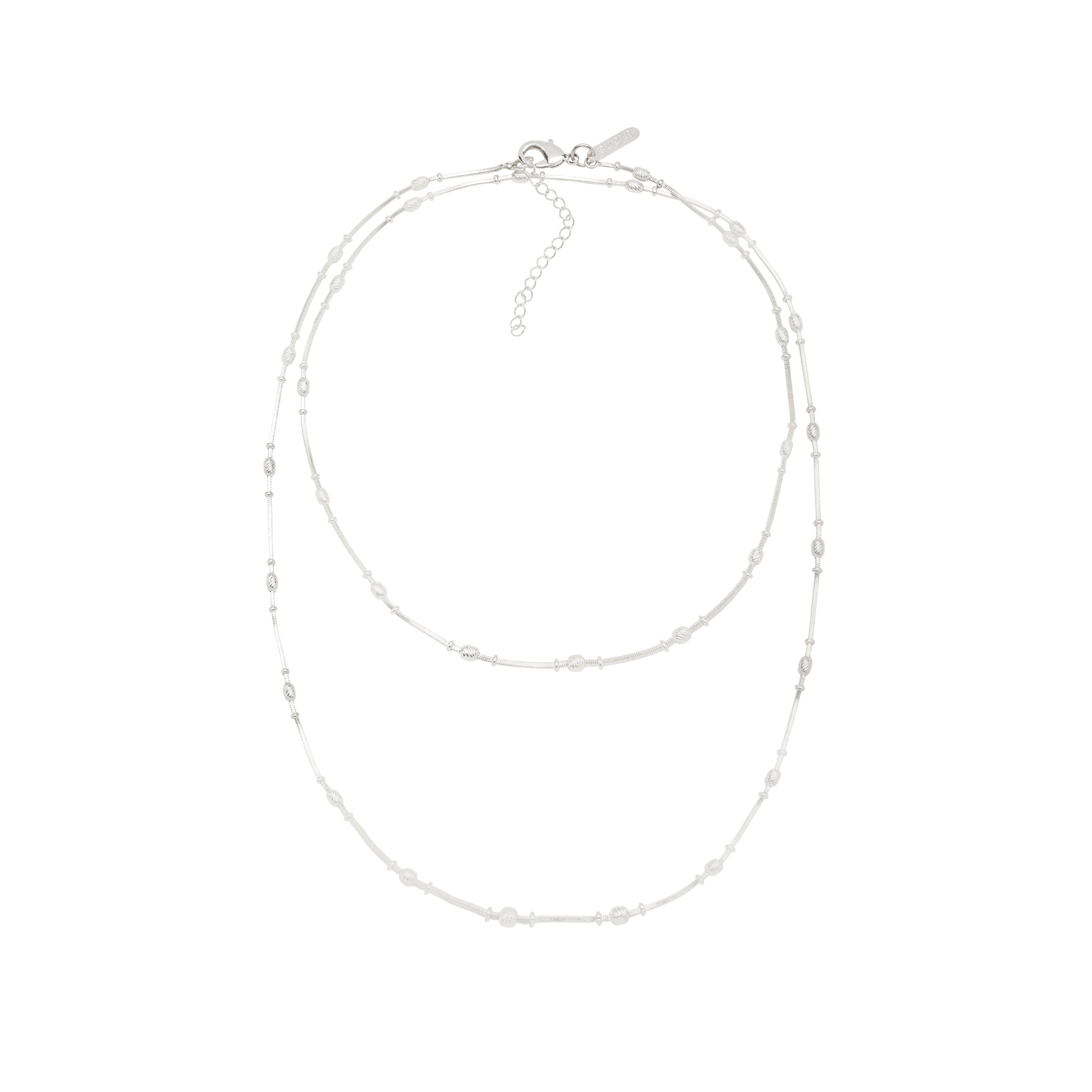 Colar Corrente Ostra Prata