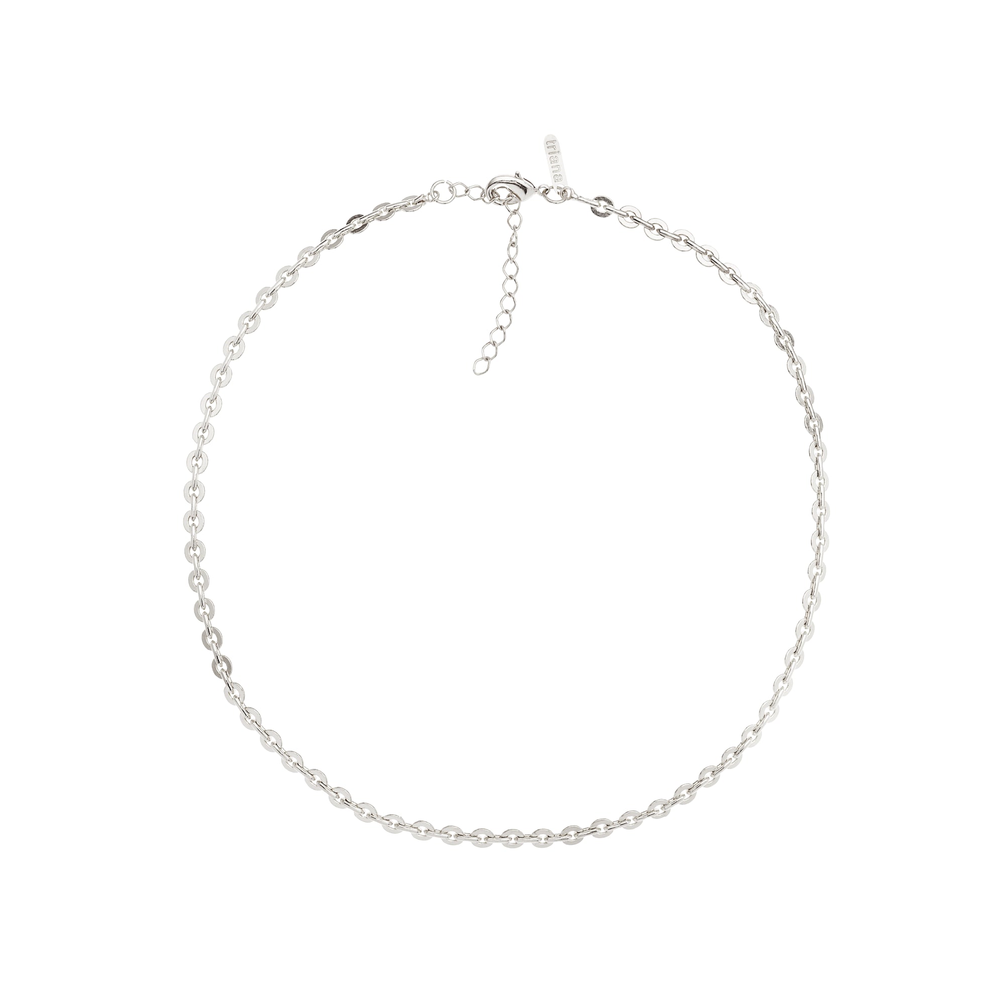 Colar Corrente Pupila Prata