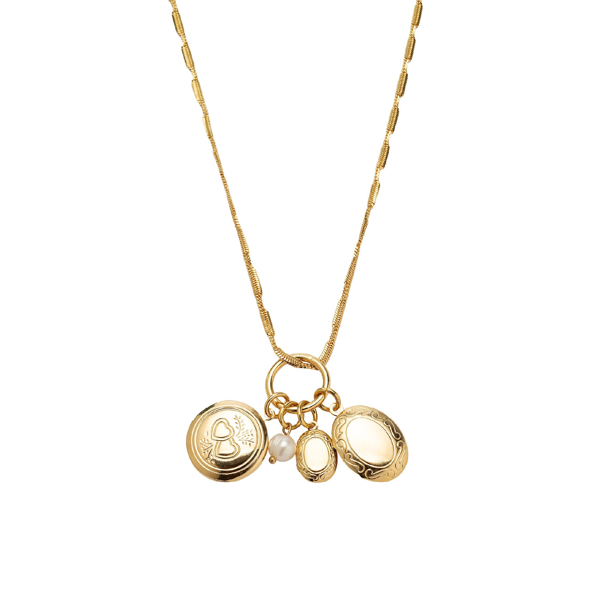 Colar Relicário Vila Ouro