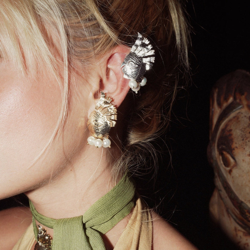 Brinco Cacatua Suzi Ouro