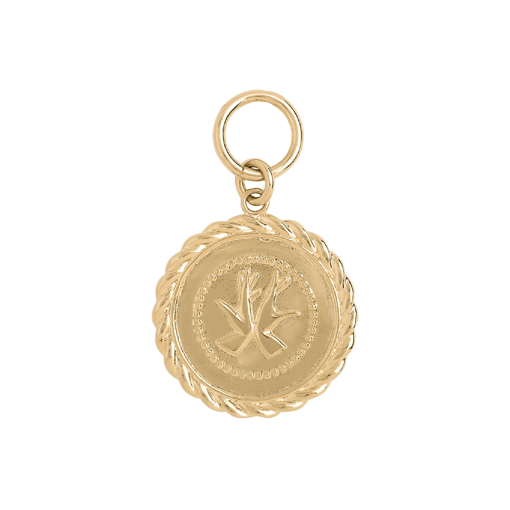Pingente Medalha Triana Ouro