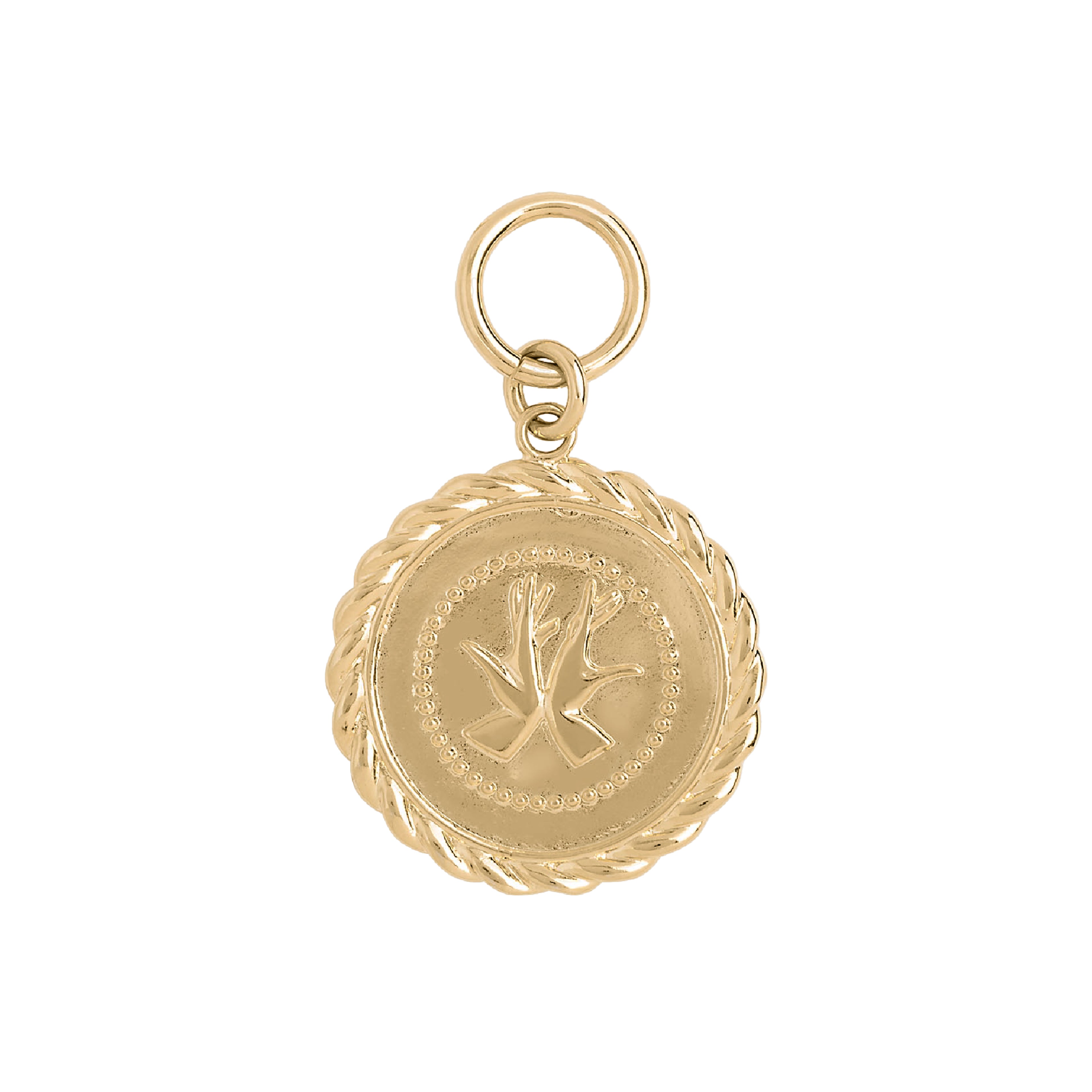 Pingente Medalha Triana Ouro