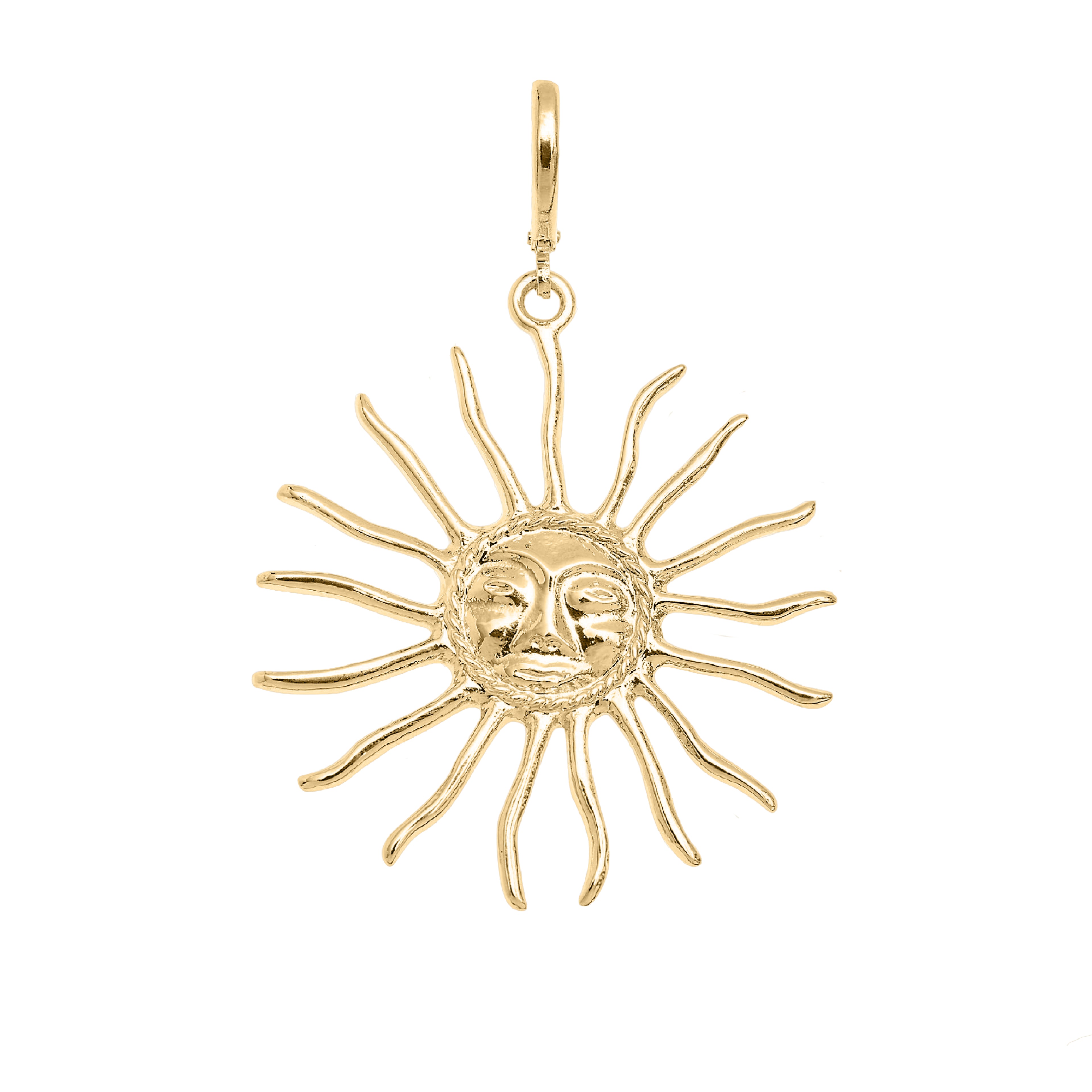 Pingente Sol Ouro