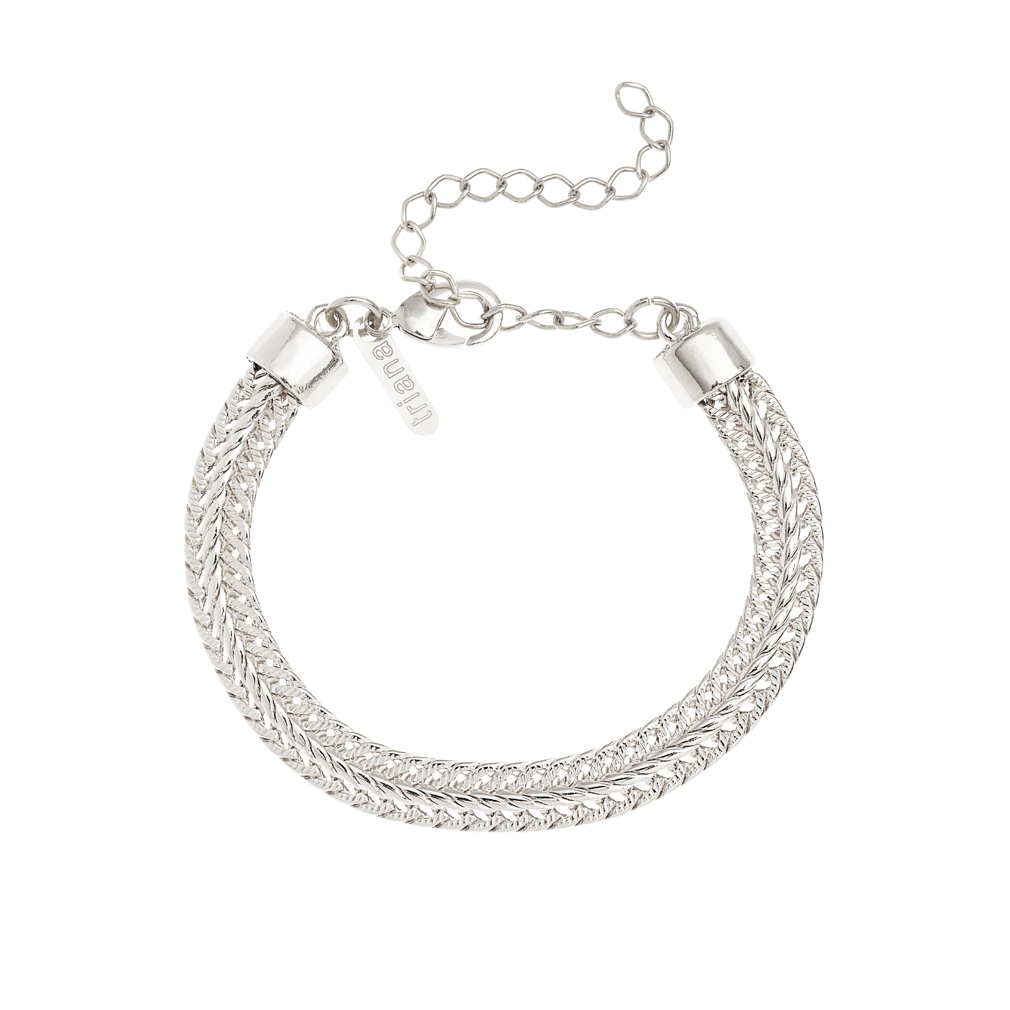 Pulseira Corrente Pupila Prata