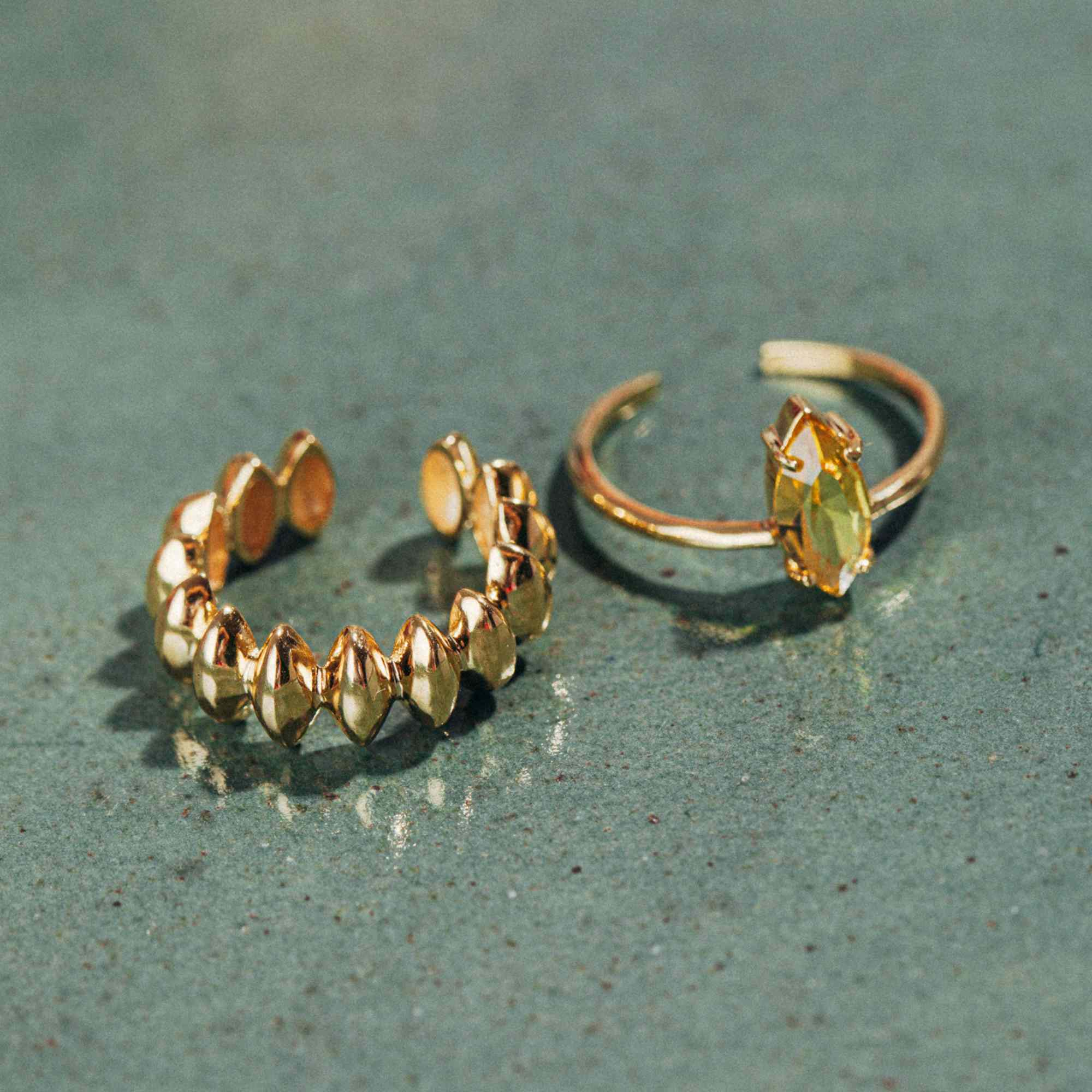 Anel Ave Ouro Ajustável