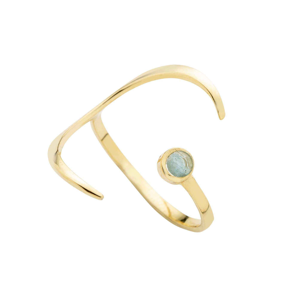 Anel Chandra Ouro Ajustável