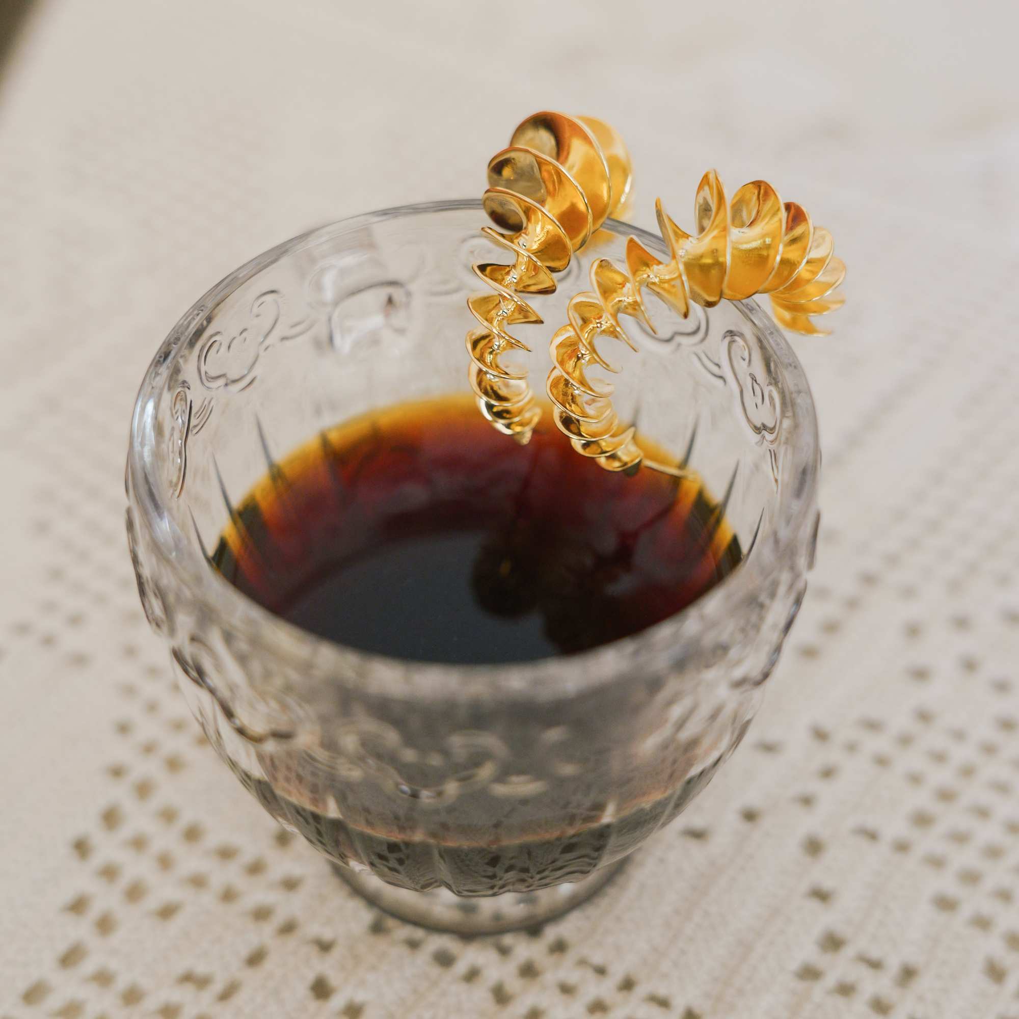 Brinco Argola Laranja Ouro