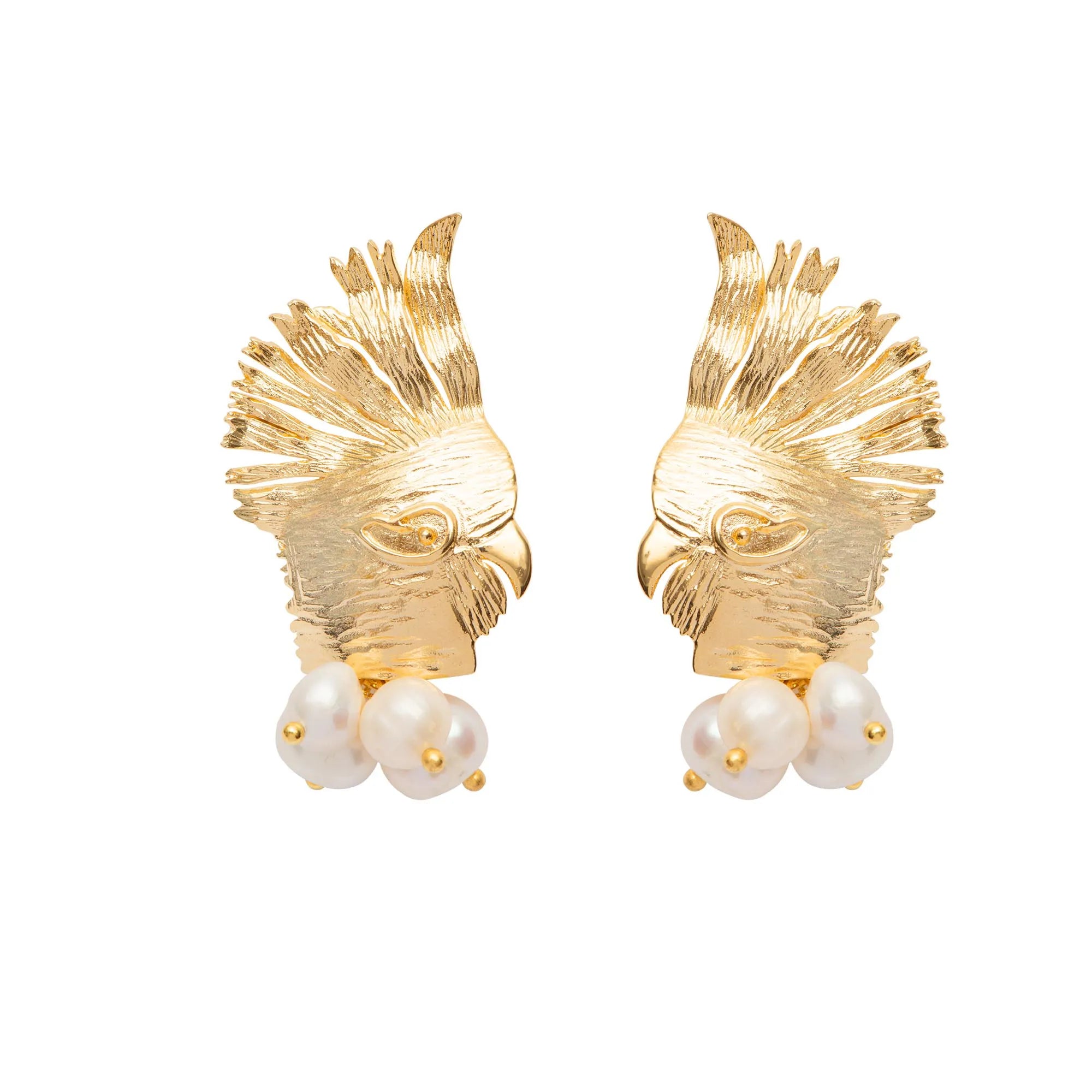 Brinco Cacatua Suzi Ouro