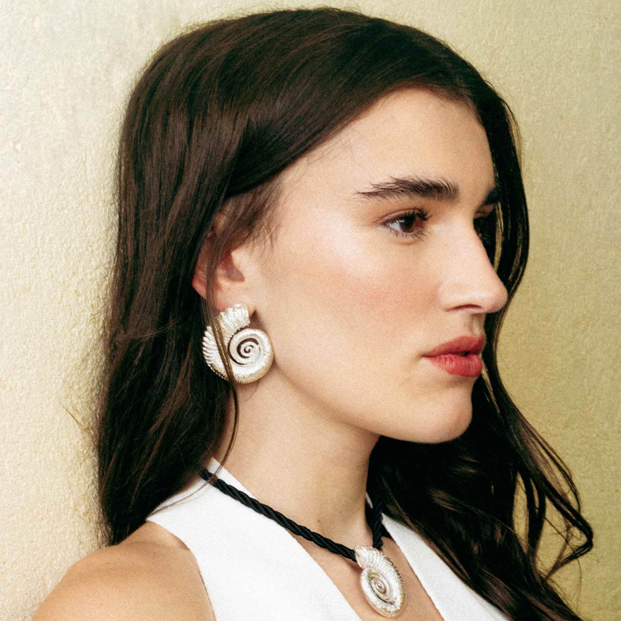 Brinco Caracol Prata