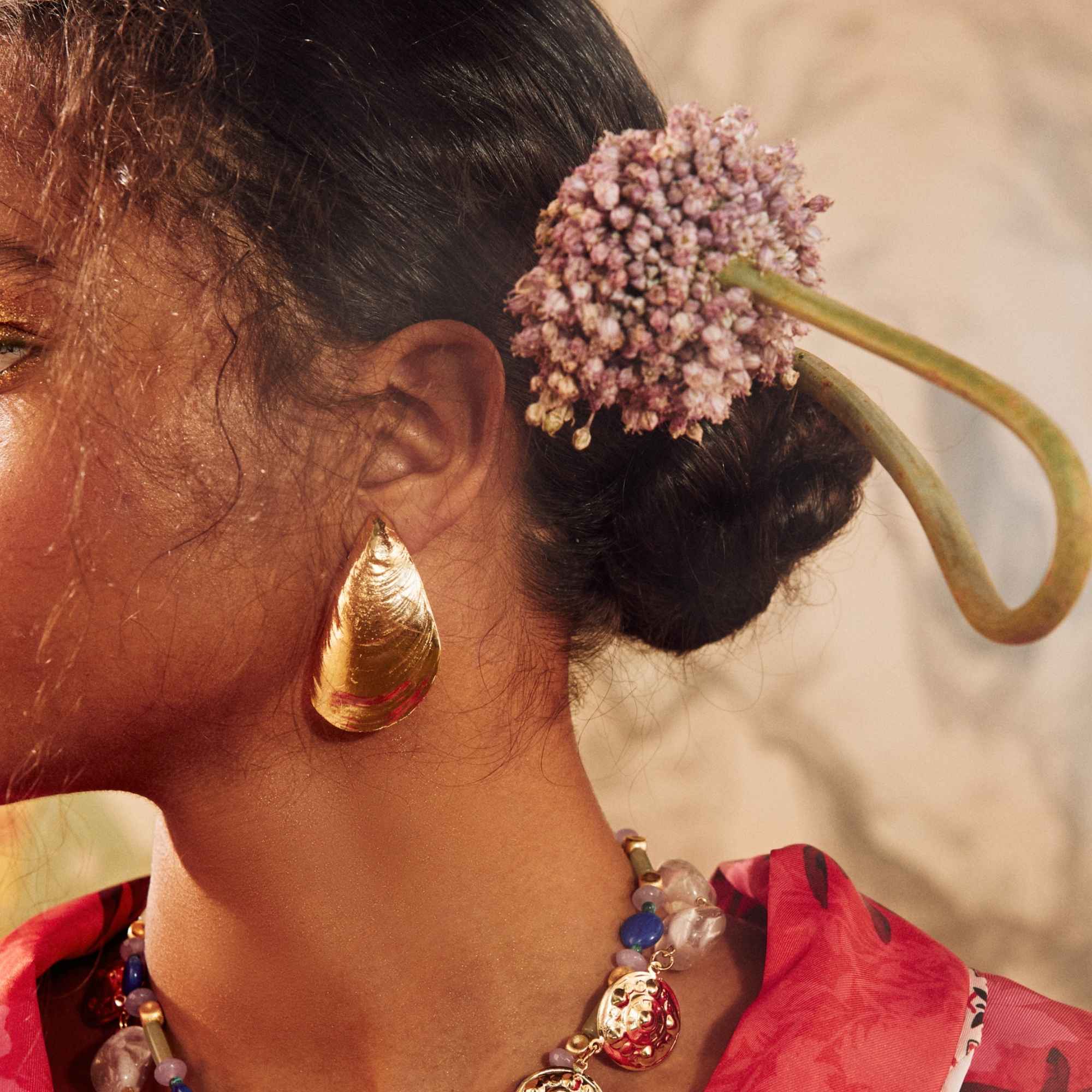 Brinco Mexilhão Ouro