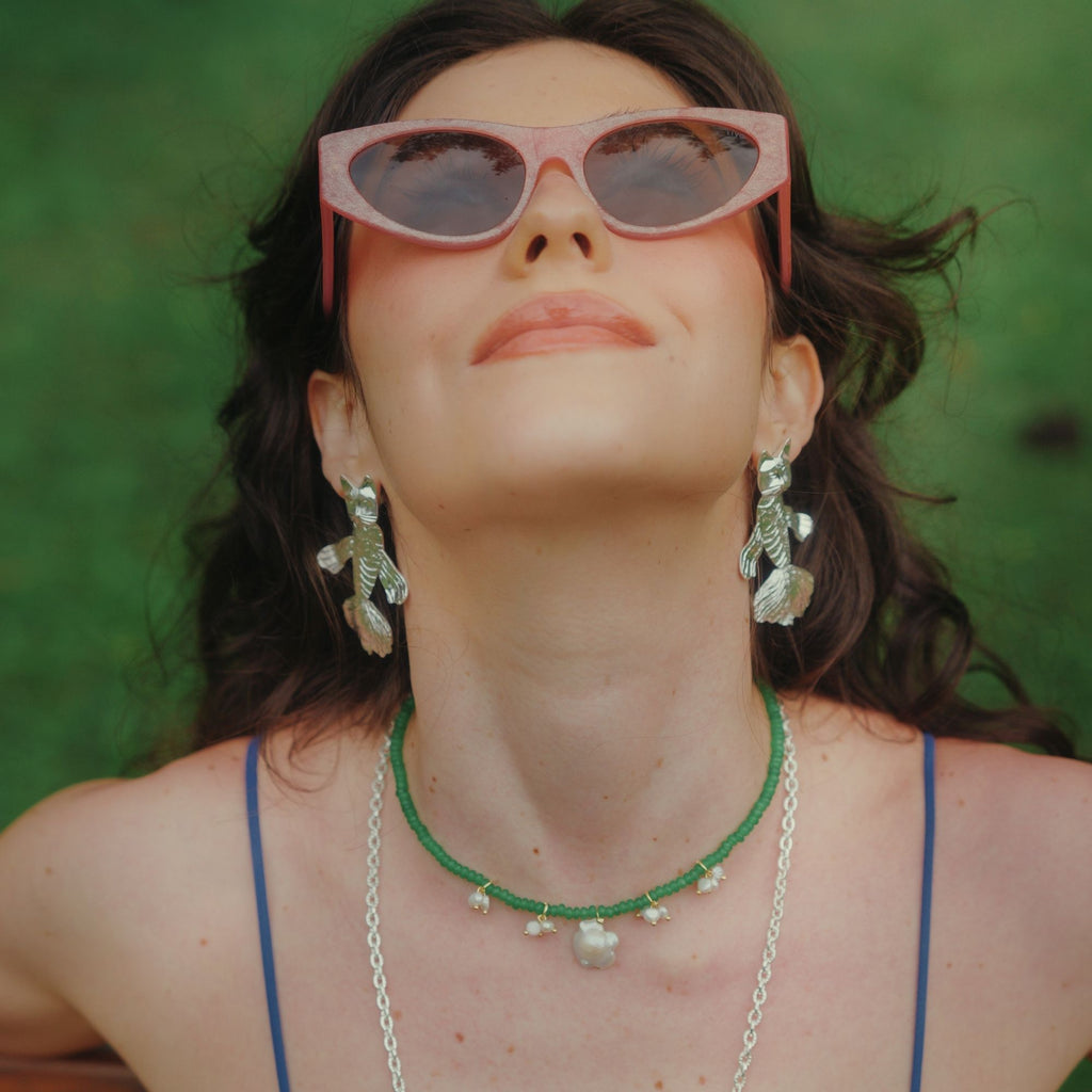 Brinco Gata Mia Prata