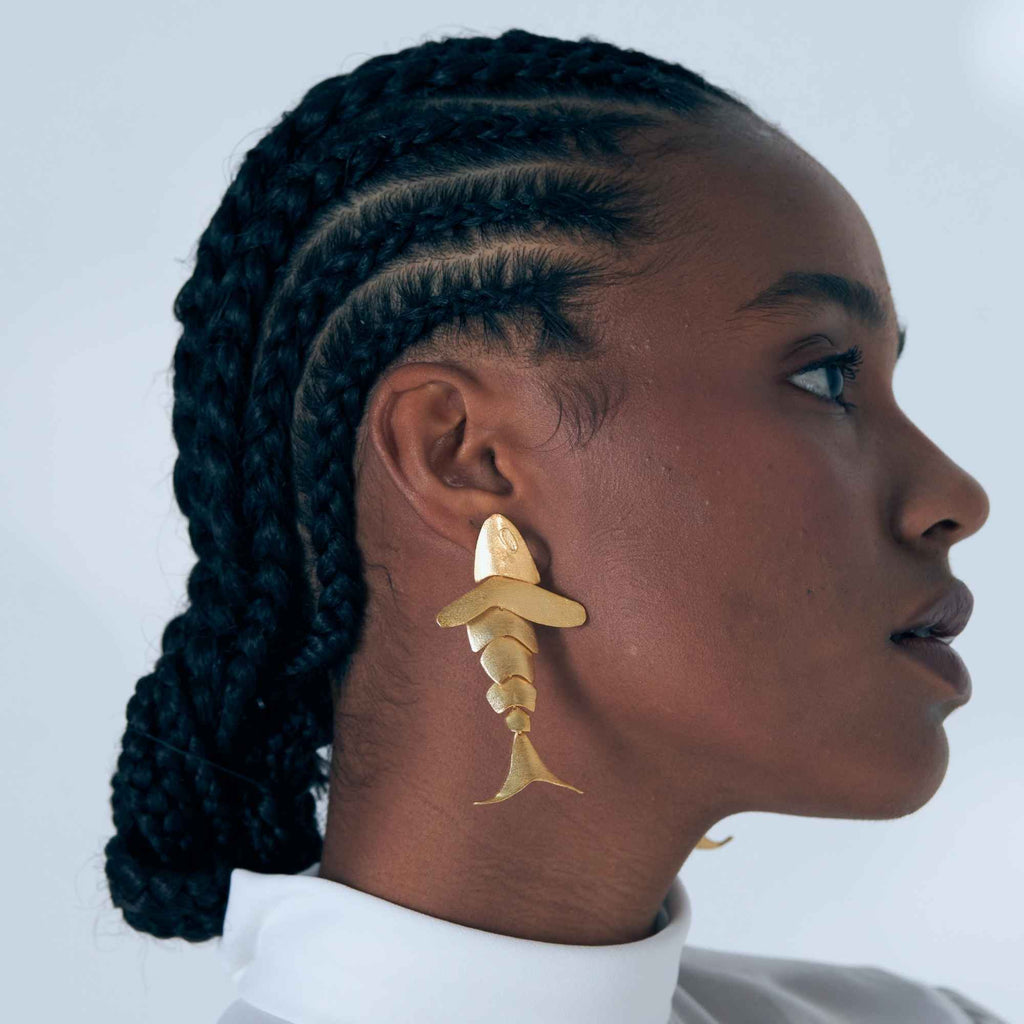 Brinco Peixe Ouro