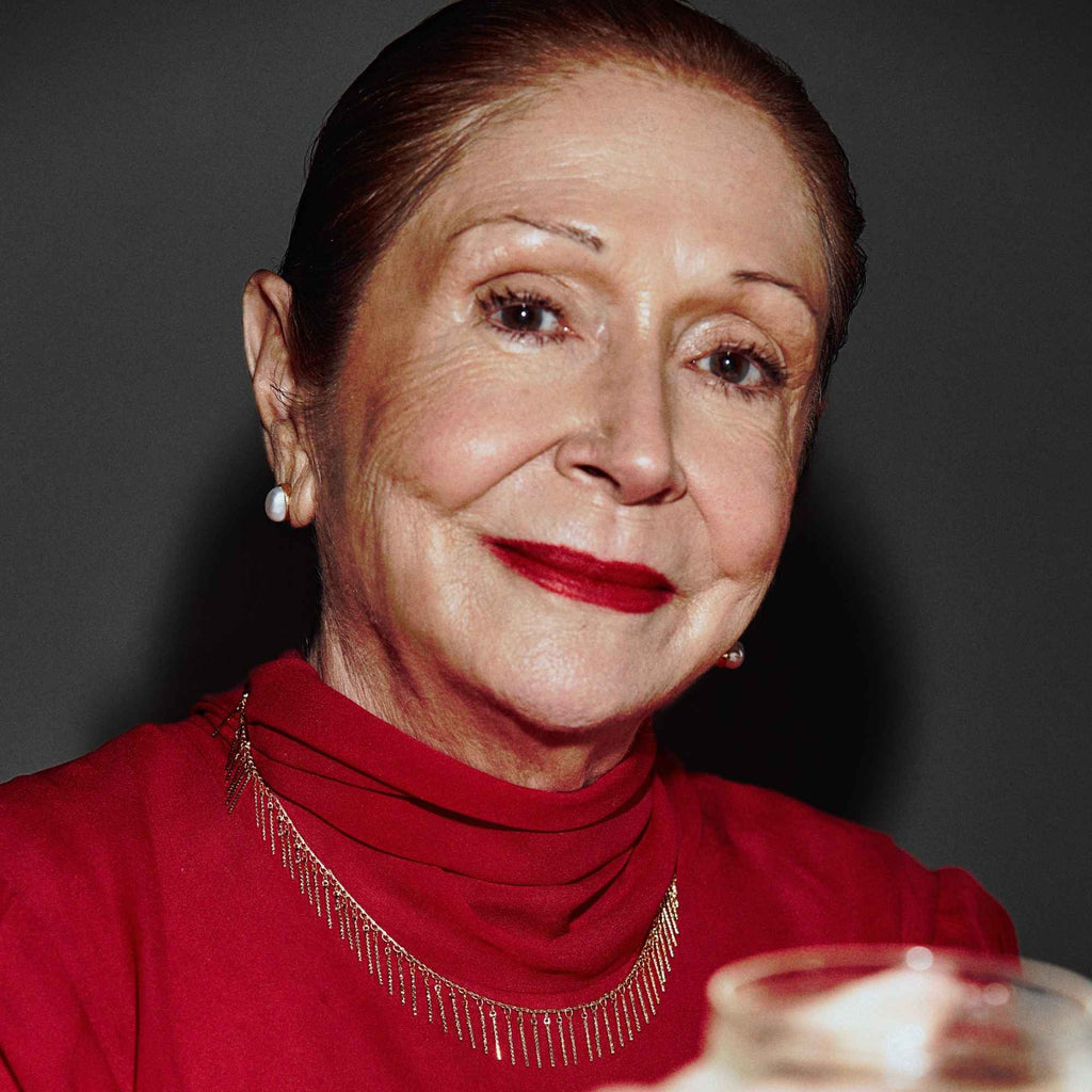 Brinco Sagú Ouro Assimétrico com Pérolas