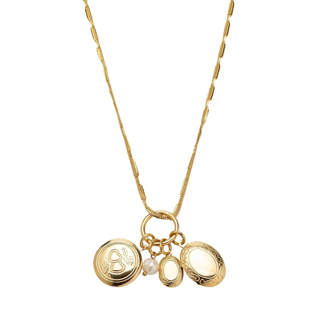 Colar Relicário Vila Ouro