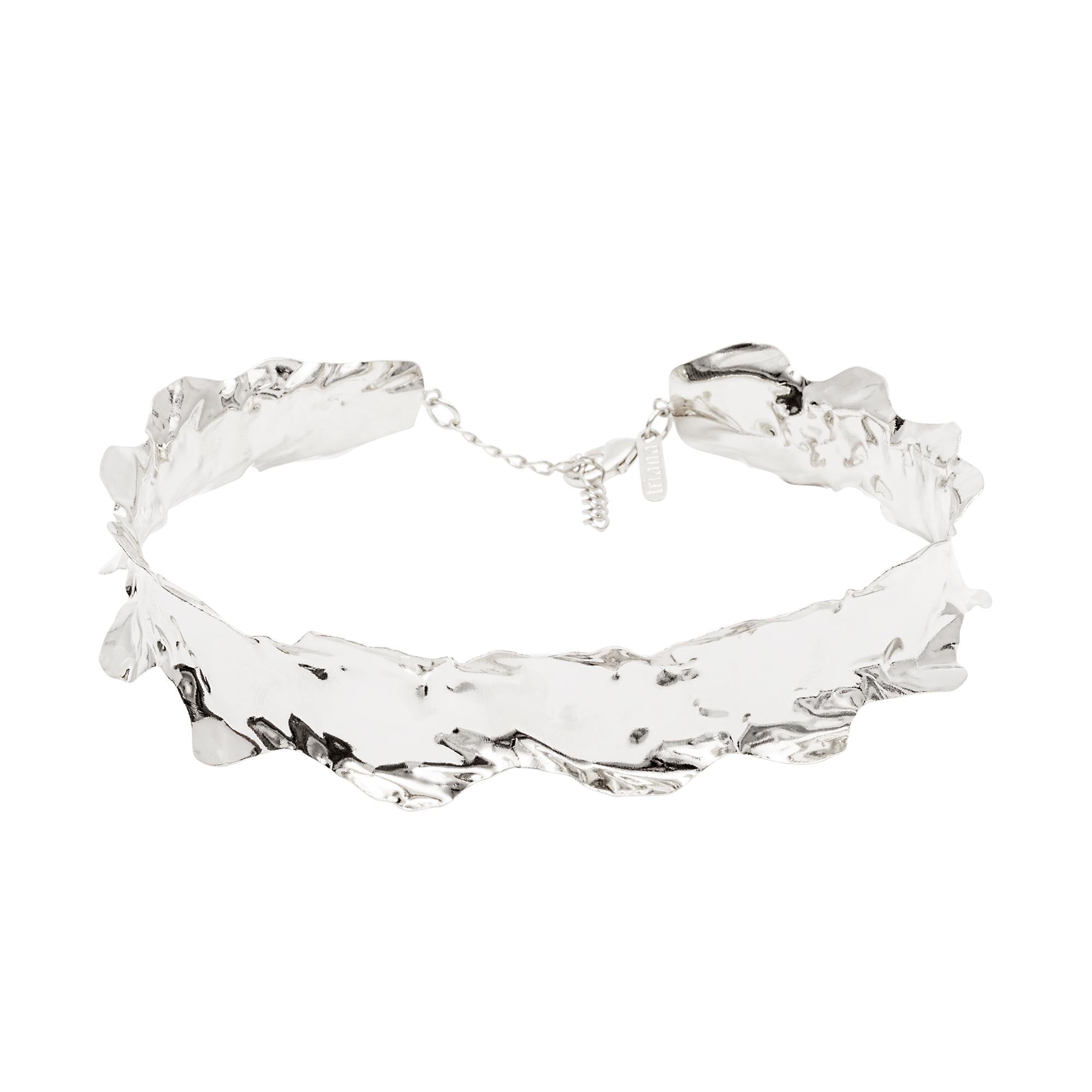 Gargantilha Borda Prata