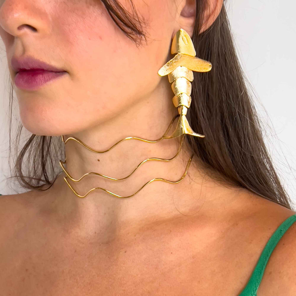 Gargantilha Ritmo Ouro