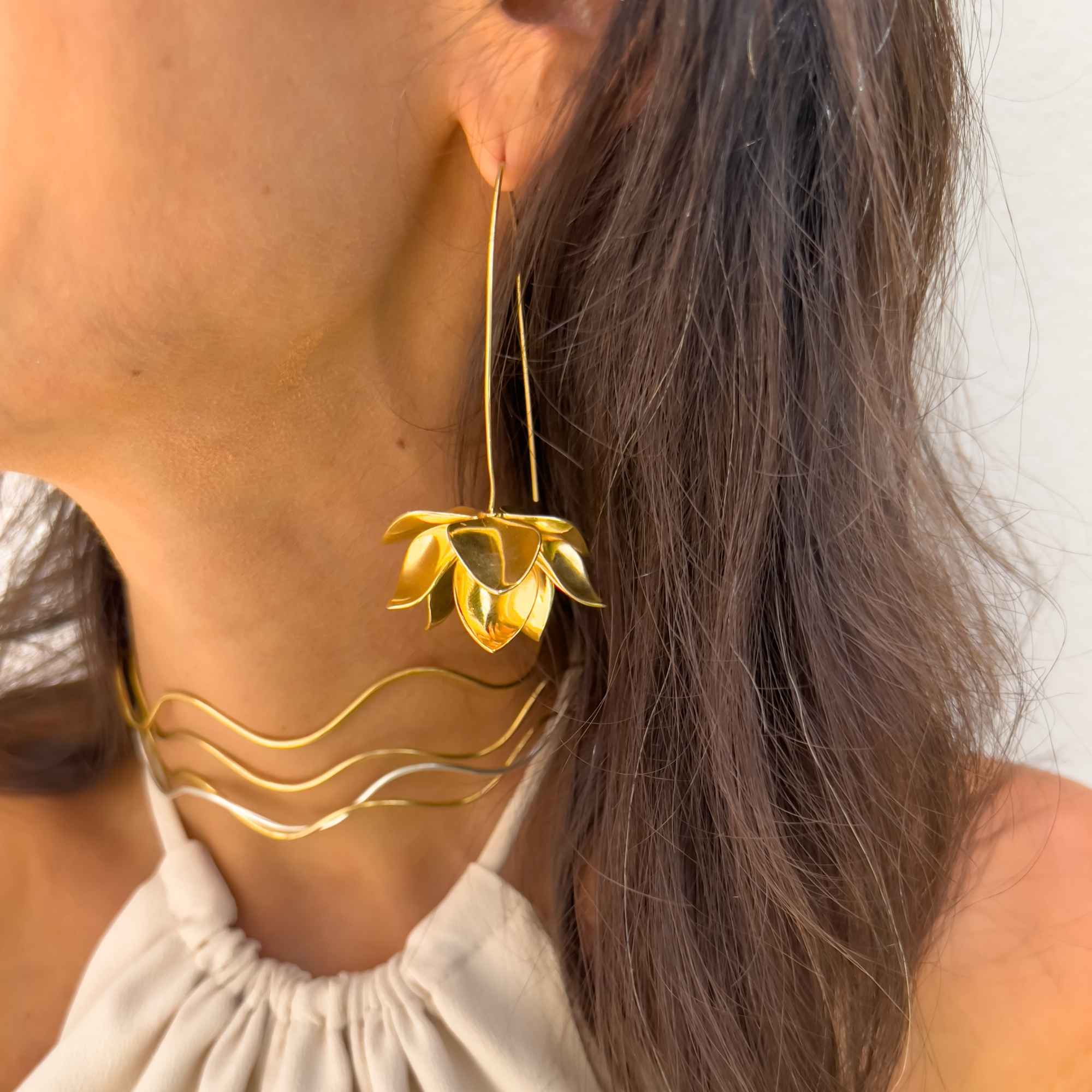 Gargantilha Ritmo Ouro