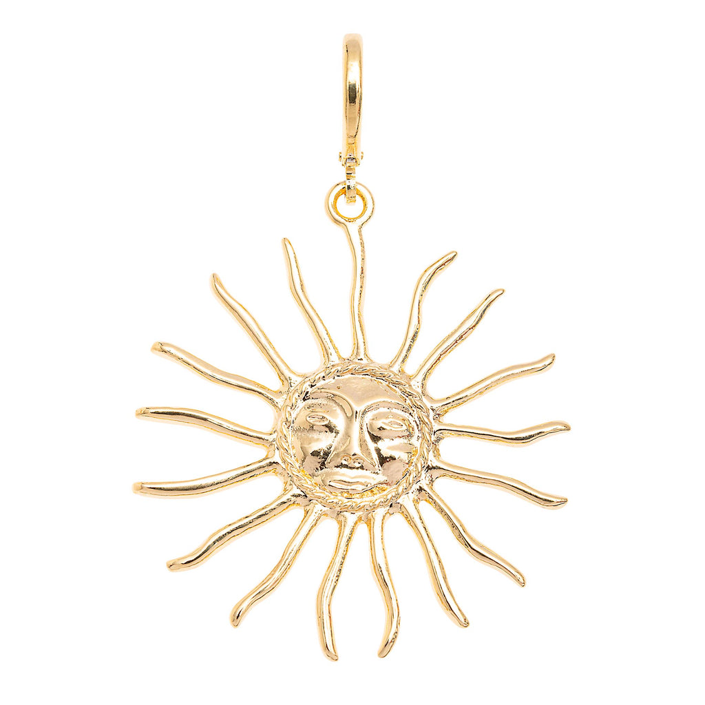 Pingente Sol Ouro