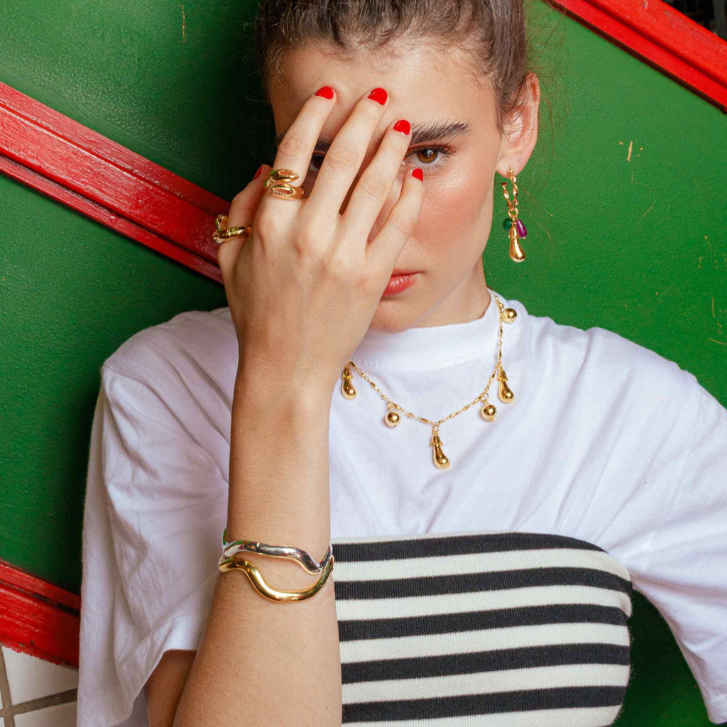 Bracelete Baile Ouro Ajustável