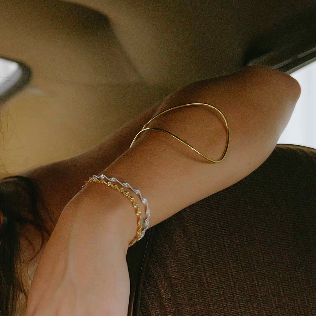 Pulseira Corrente Mel Prata